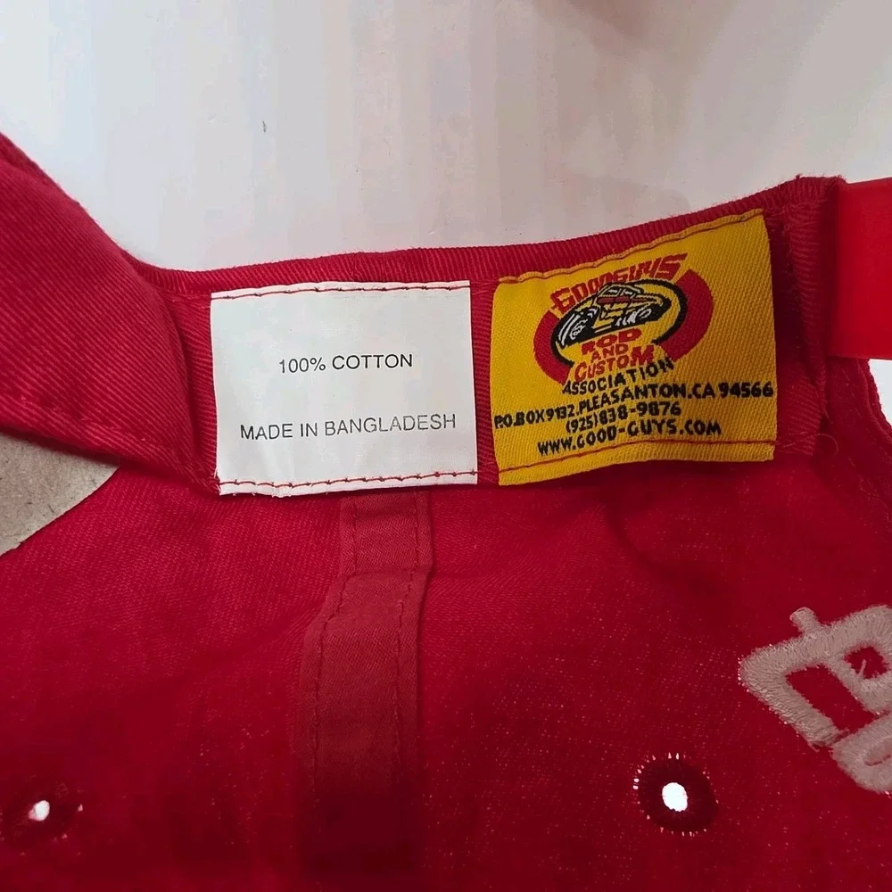 Good Guys Rod & Custom Car Association MEMBERS Red Hat NEW